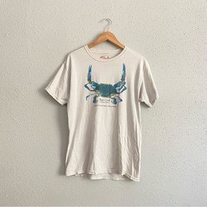 Vintage Costal Conservation Crab Tee